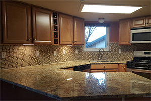 African Persha Granite Kitchen